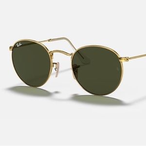 Ray Ban round metal sunglasses